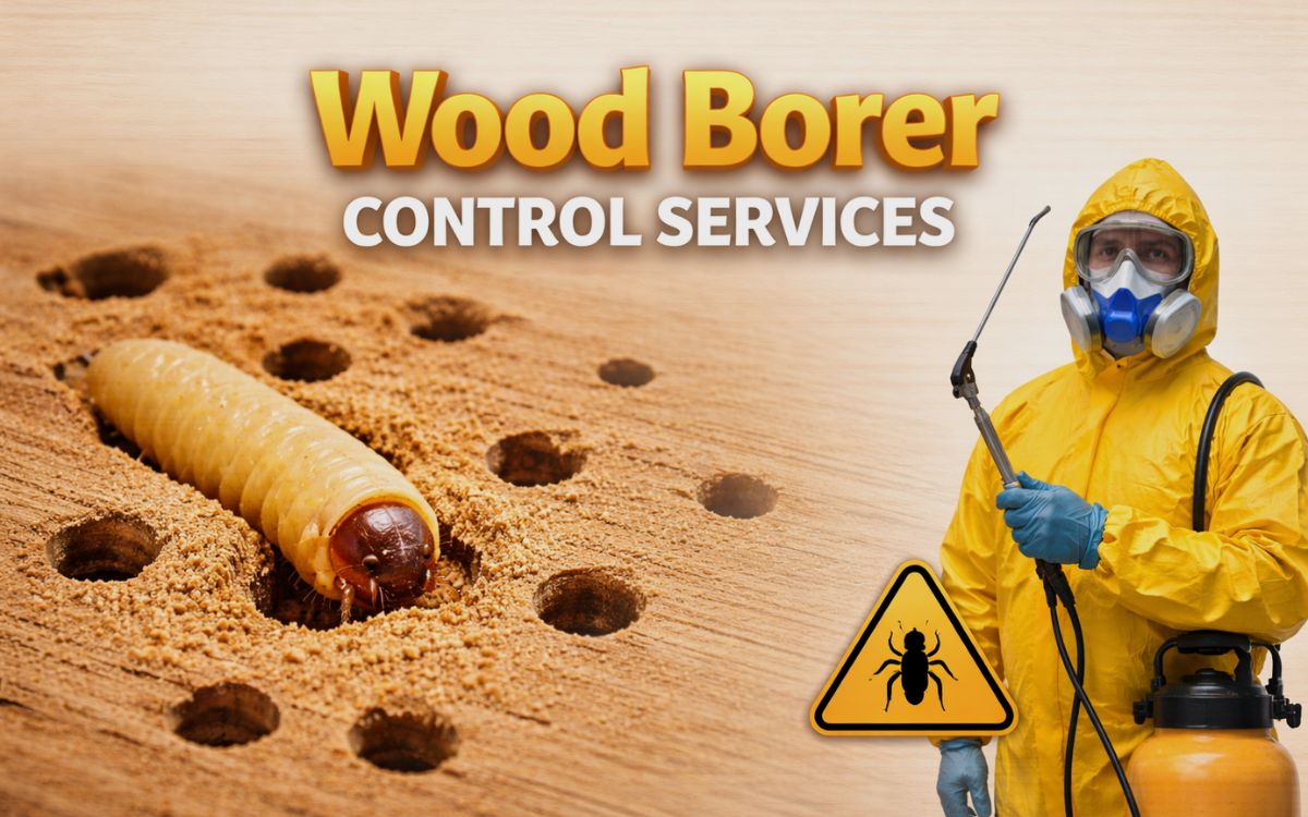Wood Borer Pest Control