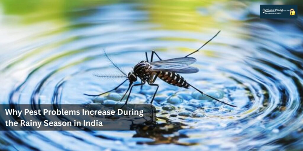 Pest Problems Increase During the Rainy Season