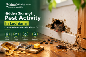 hidden signs of pest inactivity