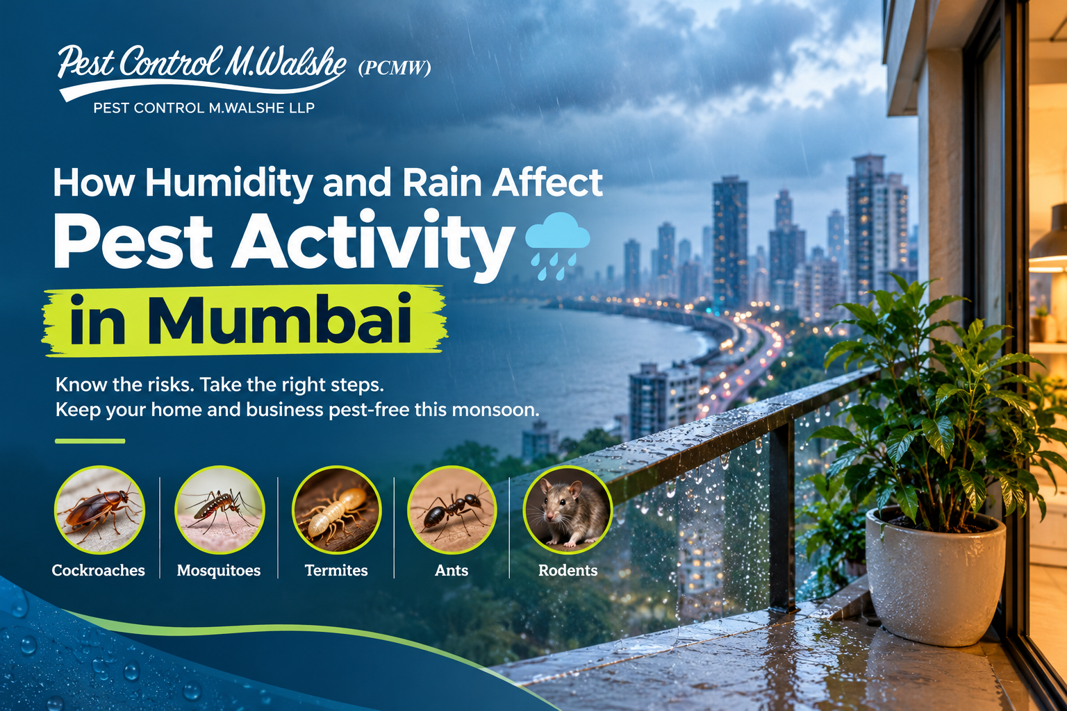 how humidity effect pest activity
